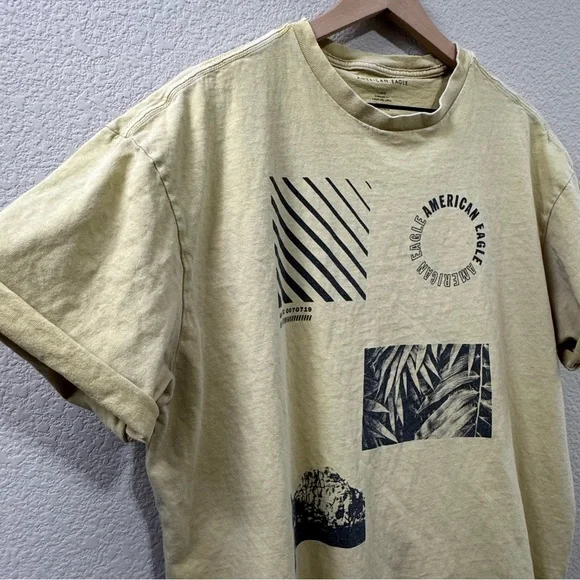 American Eagle Oversized Graphic Tee – Men’s L - Picture 4 of 9